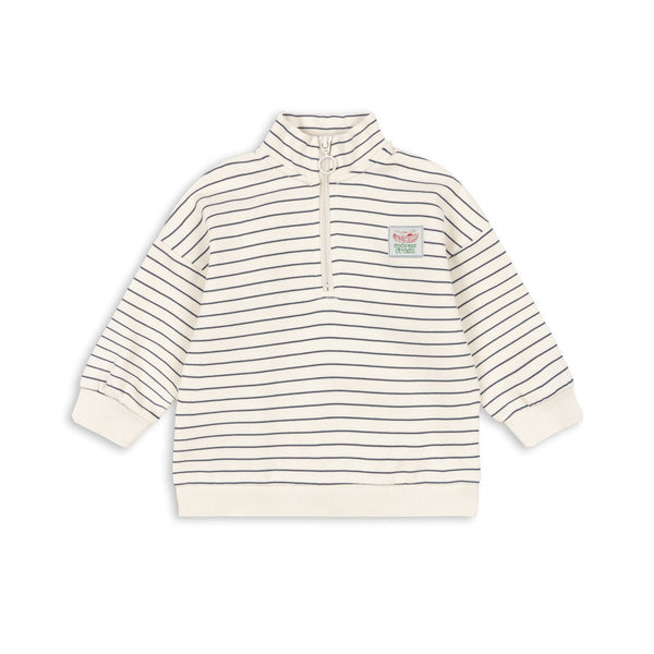 Lou Flintstone Stripe sweatshirt