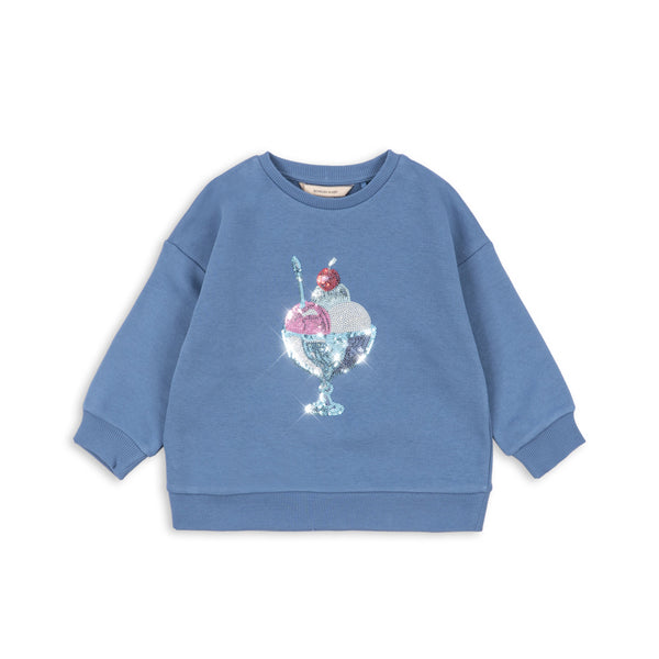 Loumilla sweatshirt Colony Blue