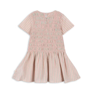 Konges Sløjd Luli Kleid Blush Stripe am Kind