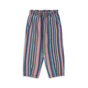 Magot Ruffled Jeans Miami Stripe