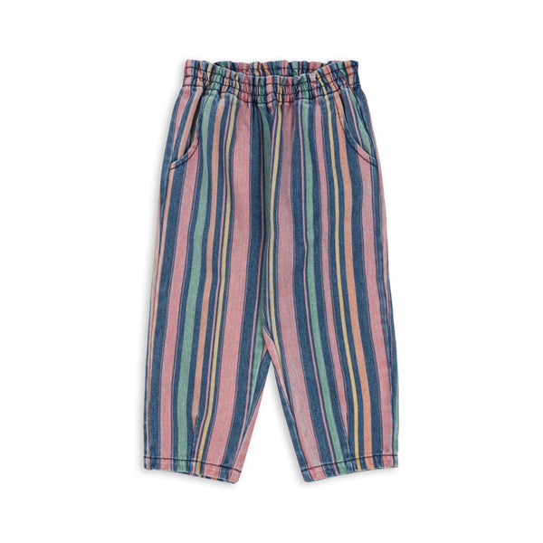 Magot Ruffled Jeans Miami Stripe