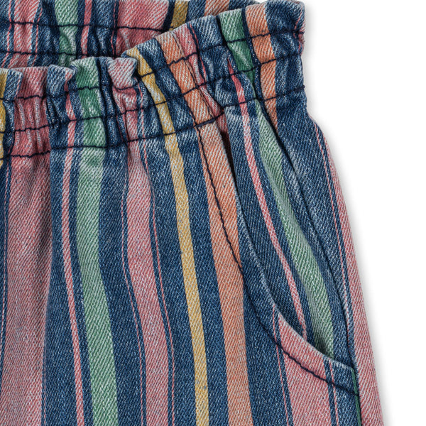 Magot Ruffled Jeans Miami Stripe