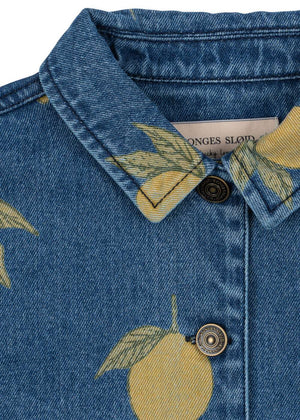 Magot Jeansjacke Lemon Denim von Konges Sløjd – Rückansicht
