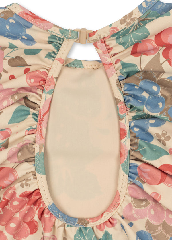 Manuca long-sleeved swimsuit Bloomiegrape