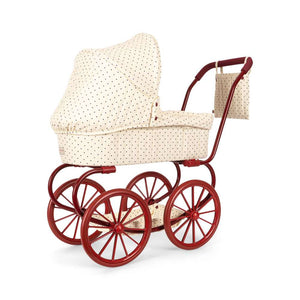 Konges Sløjd Minnie Puppenwagen Estate Dot – Stoffbezug im Detail