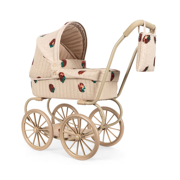 Minnie Tulle Doll Pram Strawberry