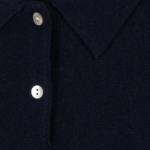 Konges Sløjd Polo Basi Midnight Navy – Rückansicht