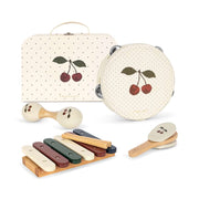Music set in a suitcase Cherry