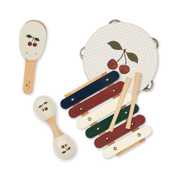 Music set in a suitcase Cherry