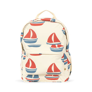 Rainy Kinder-Rucksack Ahoy mit Segelboot-Design und praktischen Funktionen.