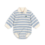 Spotty Long Sleeve Bodysuit Stripe Ciel