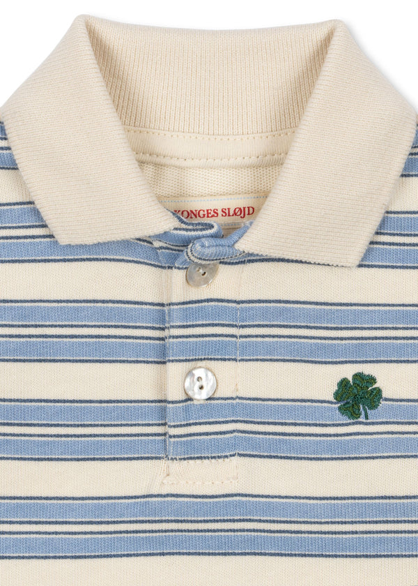 Spotty Long Sleeve Bodysuit Stripe Ciel