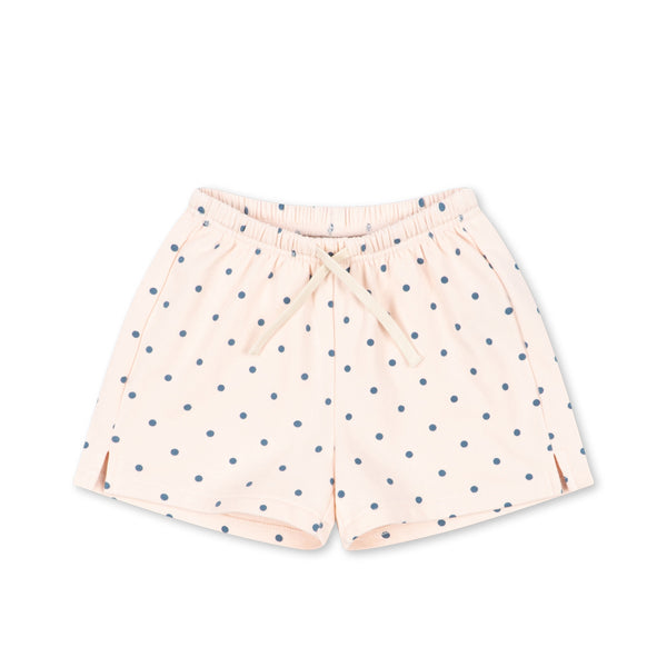 Spotty Sweatshorts Rosewater Dot
