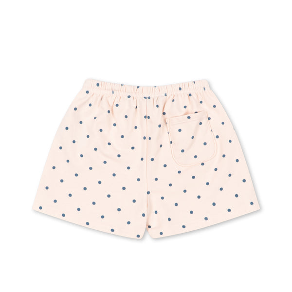 Spotty Sweatshorts Rosewater Dot