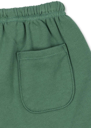 Konges Sløjd Spotty Sweatshorts Dark Ivy am Kind