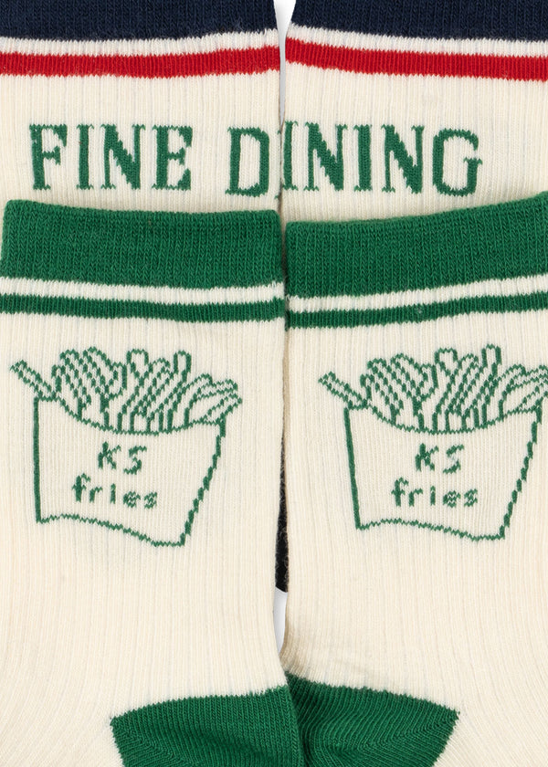 2-pack ribbed socks Fine Dining
