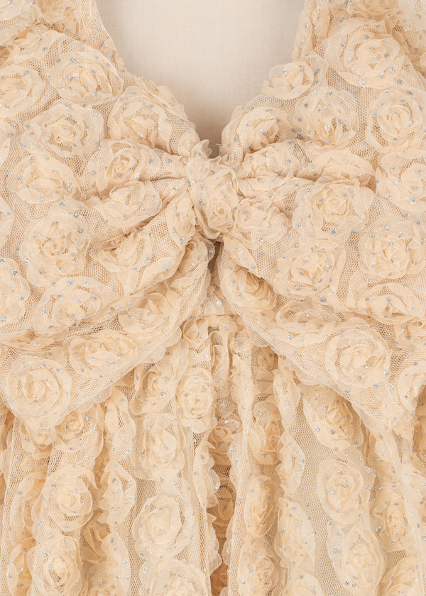 Ally Floral Dress Sandshell