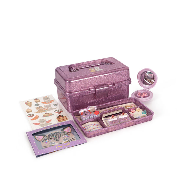 "Glam Me Up" Suitcase Amour Pink