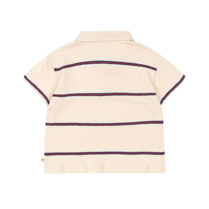 Konges Sløjd Trio Poloshirt Trio Stripe – Rückansicht