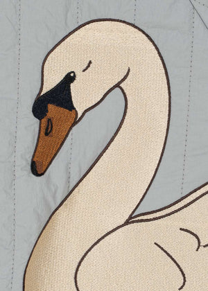 Konges Sløjd Juno Bomberjacke Swan Sleet – Rückansicht
