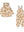 Rain Set Palm Panthera Beige
