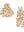 Rain Set Palm Panthera Beige