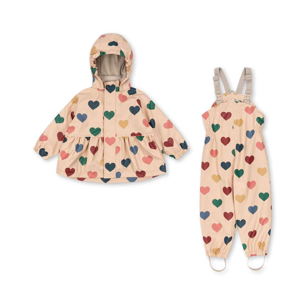 Rain Set Palm Girl Bon Coeur Colore