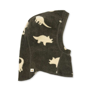 Konges Sløjd Fleece-Schlupfmütze Tavi Dino Silhouette