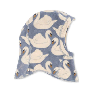 Konges Sløjd Fleece-Schlupfmütze Tavi Swan für Kinder