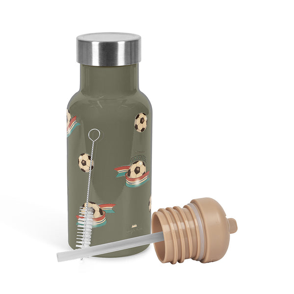 Thermo Drinking Bottle Kick it Green