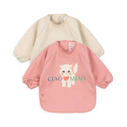 2-Pack Bib with Sleeves Ciao Miao