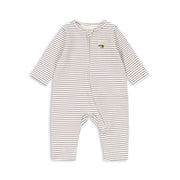 Zip Romper Basic Stripe Como