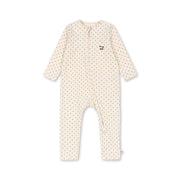 Zip Sleepsuit Basic Blue Dot