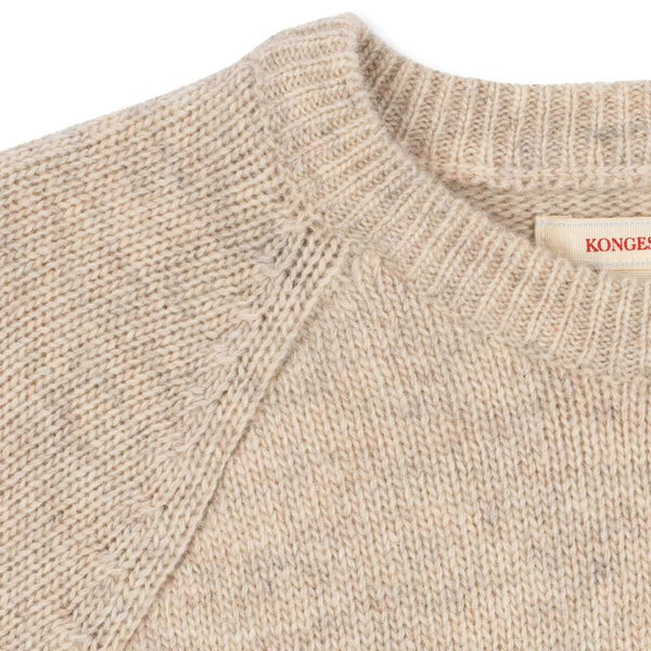 Konges Sløjd Strickpullover Billi Off White aus 60 % Wolle im Detail