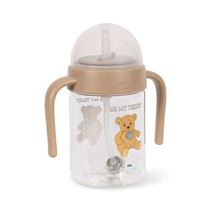 Konges Sløjd Trinkflasche Teddy, Strohhalm im Detail
