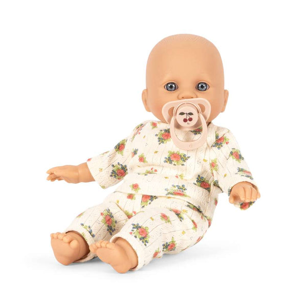 Konges Sløjd Babypuppe Celia Rosetto seitlich, kleine Ausführung