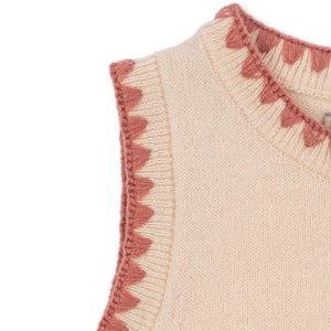 Konges Sløjd Strickkleid Collette Rosey – im Detail