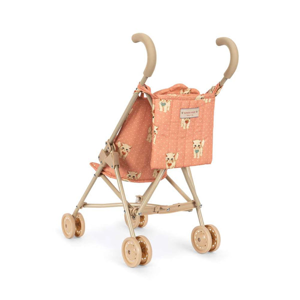 Konges Sløjd Puppenwagen Ciao Miao Rose – Seitenansicht
