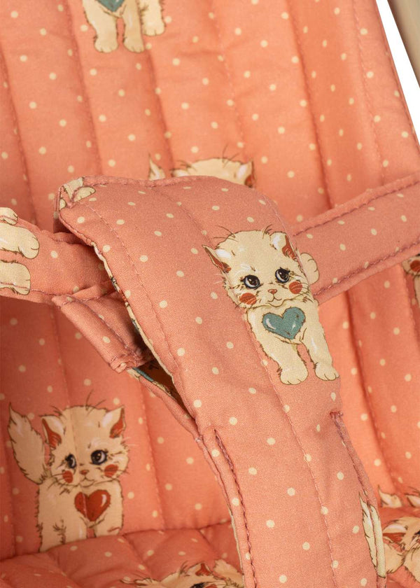 Konges Sløjd Puppenwagen Ciao Miao Rose – Detailansicht