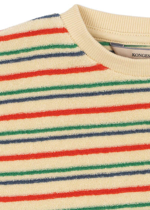 Konges Sløjd Sweatshirt Itty Kick Stripe aus Bio-Baumwolle, Rückansicht