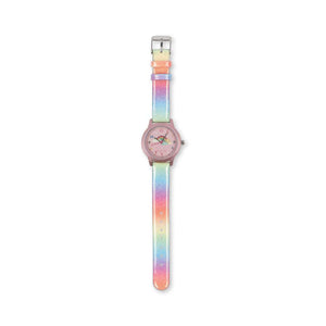 Konges Sløjd Kinderarmbanduhr Rainbow Glitter