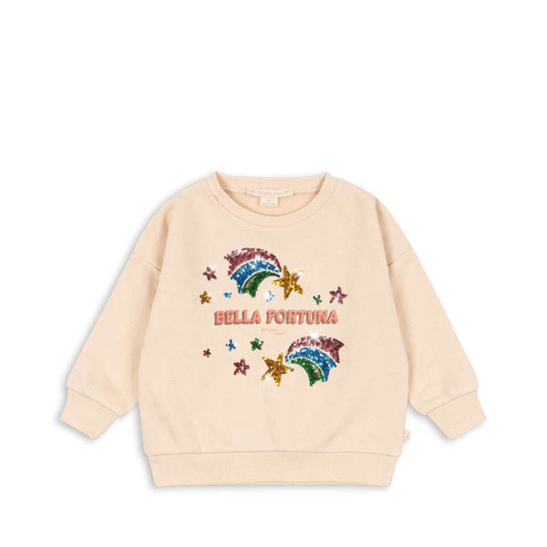 Sequin Sweatshirt Lou Buttercream