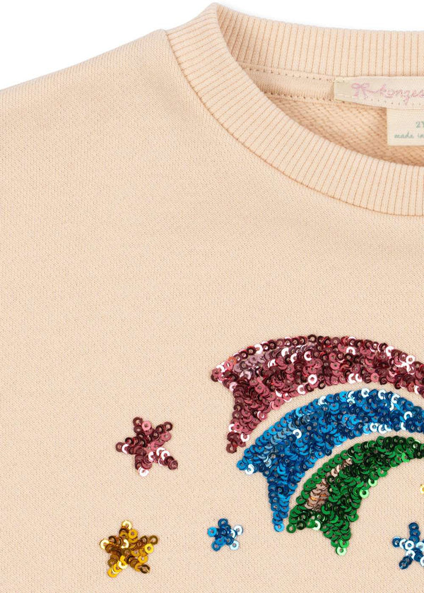 Sequin Sweatshirt Lou Buttercream