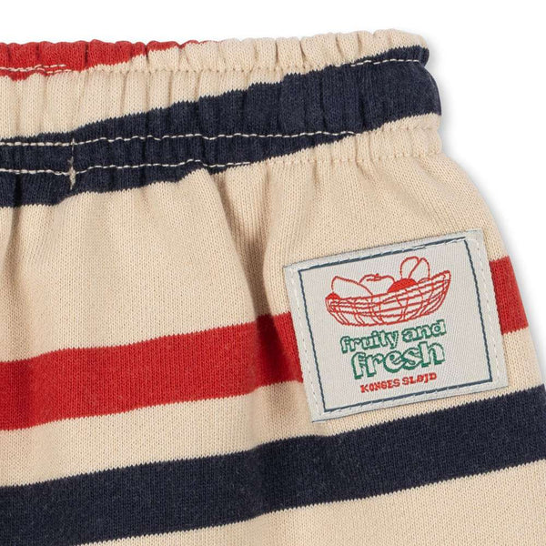 Sweathose Loupy Tangerine Stripe von Konges Sløjd im Detail