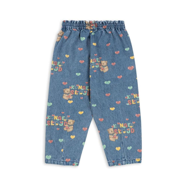 Ruffle Jeans Magot Teddy Heart