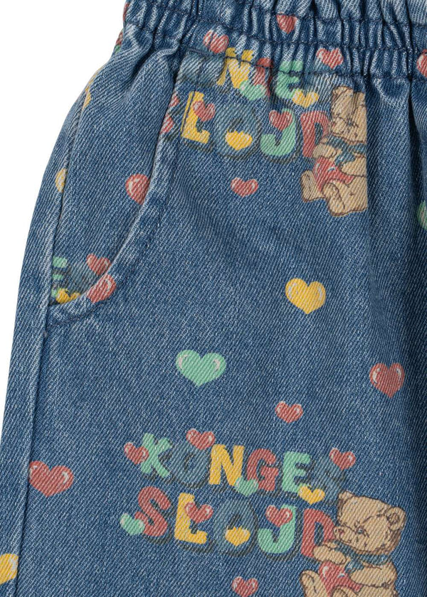 Ruffle Jeans Magot Teddy Heart