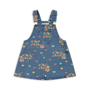 Magot Teddy Coeur Overalls