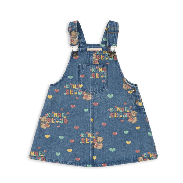 Magot Teddy Coeur Overalls