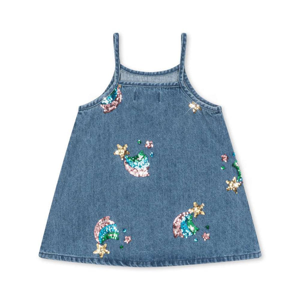 Sequined Cami Dress Magot Rainbow Star