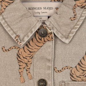 Konges Sløjd Jeanshemd Magot Tiger – Rückansicht